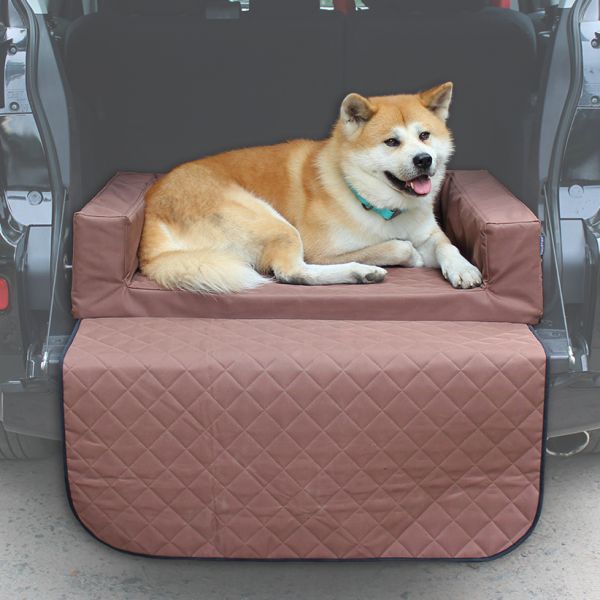 Dog bed for car Elegant Chocolate Waterproof