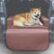 Dog bed for car Elegant Chocolate Waterproof