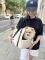 Carrying bag for Dogs & Cats Voyage Ivory faux leather