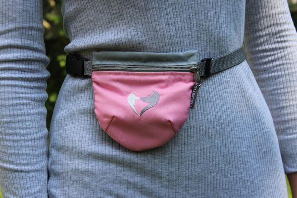 Сумка Кишеня Для Ласощів Pink-Gray
