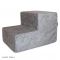 Removable cover for dog stairs on 3 steps