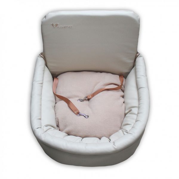 Автокрісло для Собак Luxury Ivory
