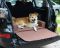 Dog bed for car Elegant Chocolate Waterproof