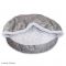Removable cover for pet cave bed