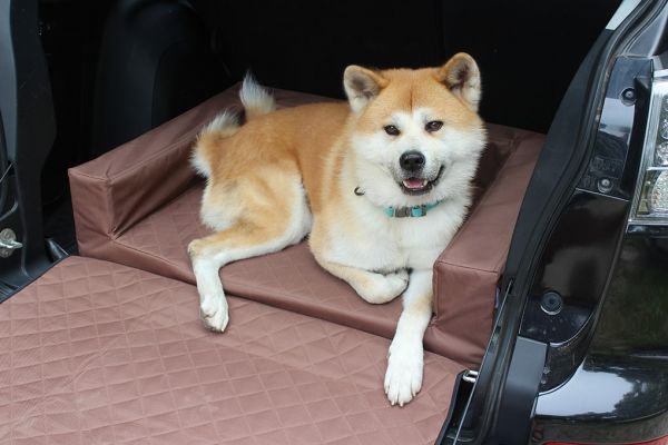 Dog bed for car Elegant Chocolate Waterproof