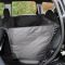 Dog Car seat cover Elegant Black with door protection