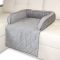 Лежак для Собак та Котів на диван Sofa Bed Silver велюр