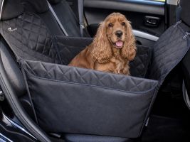 Автогамак для Собак Elegant Black 1/3 заднього сидіння