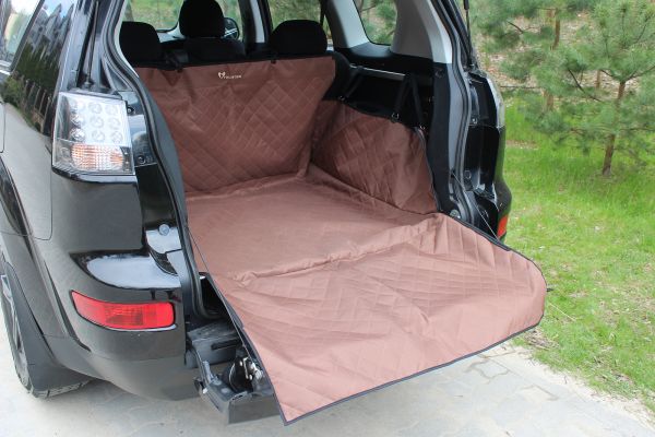 Dog Car seat cover for Suv Cargo Elegant Brown