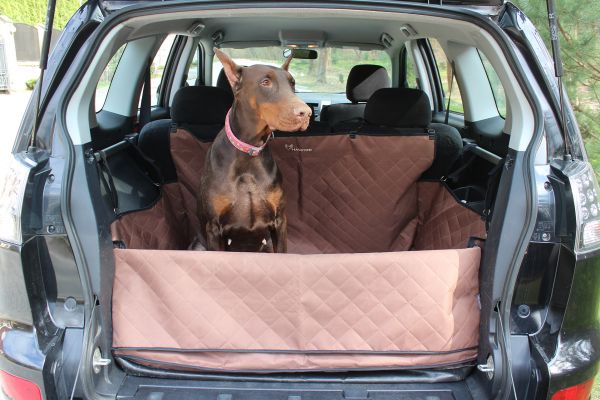 Dog Car seat cover for Suv Cargo Elegant Brown