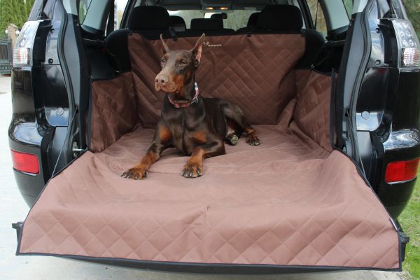Dog Car seat cover for Suv Cargo Elegant Brown