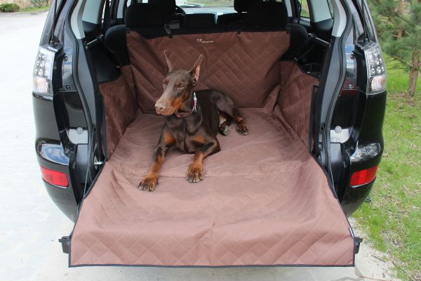 Dog Car seat cover for Suv Cargo Elegant Brown
