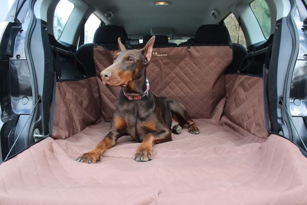 Dog Car seat cover for Suv Cargo Elegant Brown