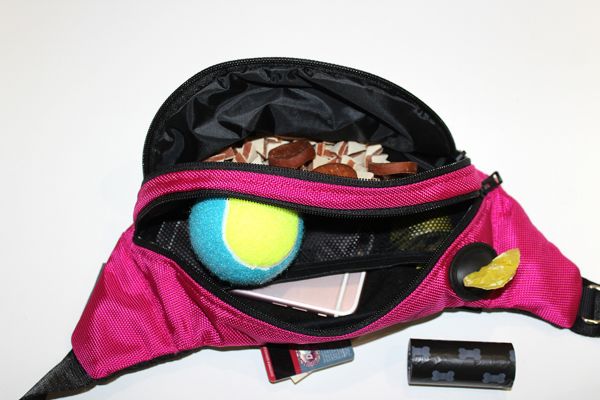 Banana Bag For Training And Walking Fuchsia