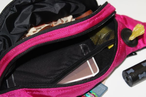 Banana Bag For Training And Walking Fuchsia