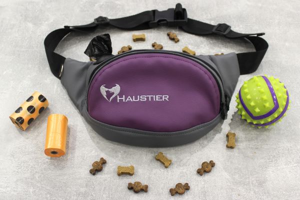Banana Bag For Training And Walking Grape eco-leather