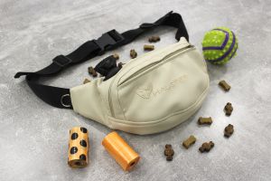 Сумка Бананка Для Дресури Та Прогулянки Ivory екошкіра