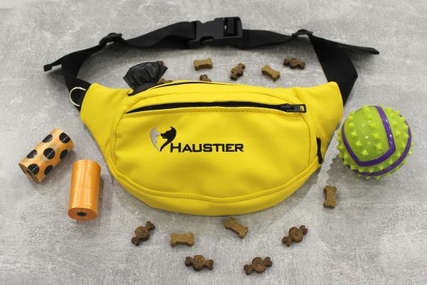 Banana Bag For Training And Walking Lemon eco-leather