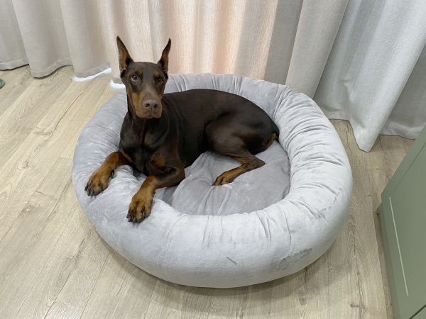 Лежак для Собак та Котів Bublyk Silver