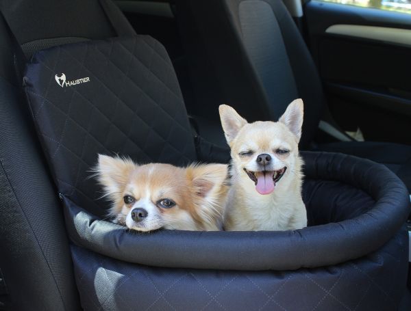 Dog car seat Elegant Black