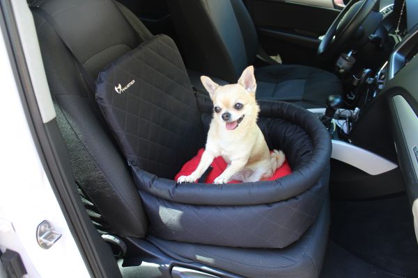 Dog car seat Elegant Black
