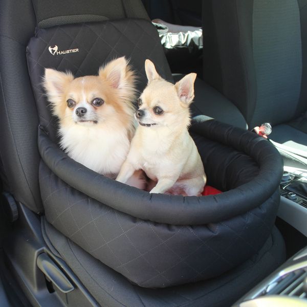 Dog car seat Elegant Black
