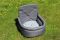 Dog car seat Happy Travel Gray