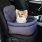 Dog car seat Happy Travel Gray