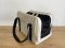 Carrying bag for Dogs & Cats Voyage Ivory faux leather