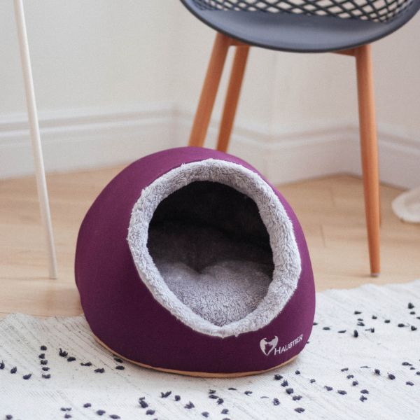 Indoor Cat & Dog Cave house Purple