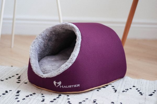 Indoor Cat & Dog Cave house Purple