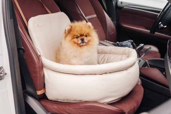 Автокрісло для Собак Luxury Ivory