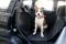 Dog Car seat cover Elegant Black 1/2 rear seat