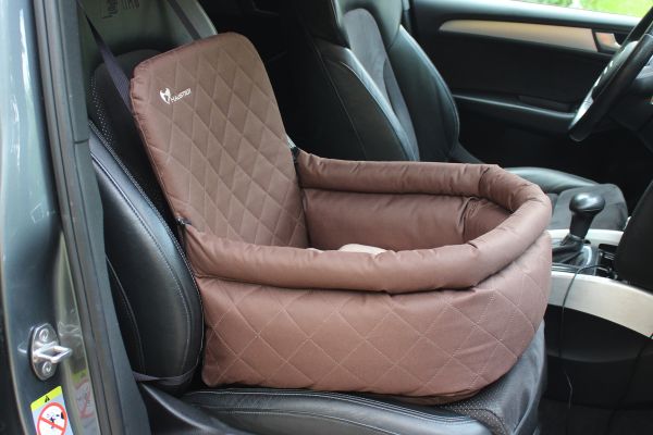 Dog car seat Elegant Brown