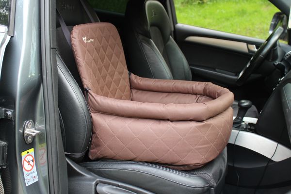 Dog car seat Elegant Brown