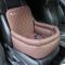 Dog car seat Elegant Brown