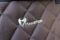 Dog Car seat cover Transformer Elegant Brown 1/3 rear seat