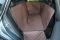 Dog Car seat cover Elegant Brown with door protection