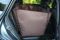 Dog Car seat cover Elegant Brown with door protection