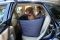 Dog Car seat cover Transformer Happy Travel Gray with door protection