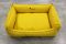 Waterproof Dog bed Sweet Dreams Lemon eco leather