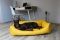 Waterproof Dog bed Sweet Dreams Lemon eco leather