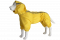 Rain coat for dogs with knitted lining Sunny S-7XL