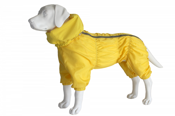 Rain coat for dogs with knitted lining Sunny S-7XL