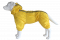 Rain coat for dogs with knitted lining Sunny S-7XL