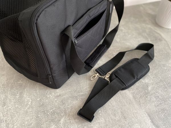 Carrying bag for Dogs & Cats Voyage Elegant Black