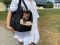 Carrying bag for Dogs & Cats Voyage Elegant Black