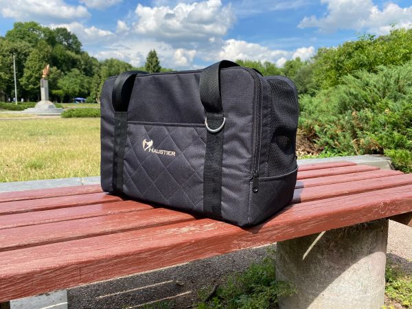 Carrying bag for Dogs & Cats Voyage Elegant Black