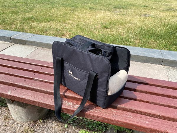 Carrying bag for Dogs & Cats Voyage Elegant Black