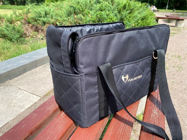 Carrying bag for Dogs & Cats Voyage Elegant Black